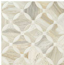 Premium Impressions Marble Mosaics Athena Gold Lola Polished